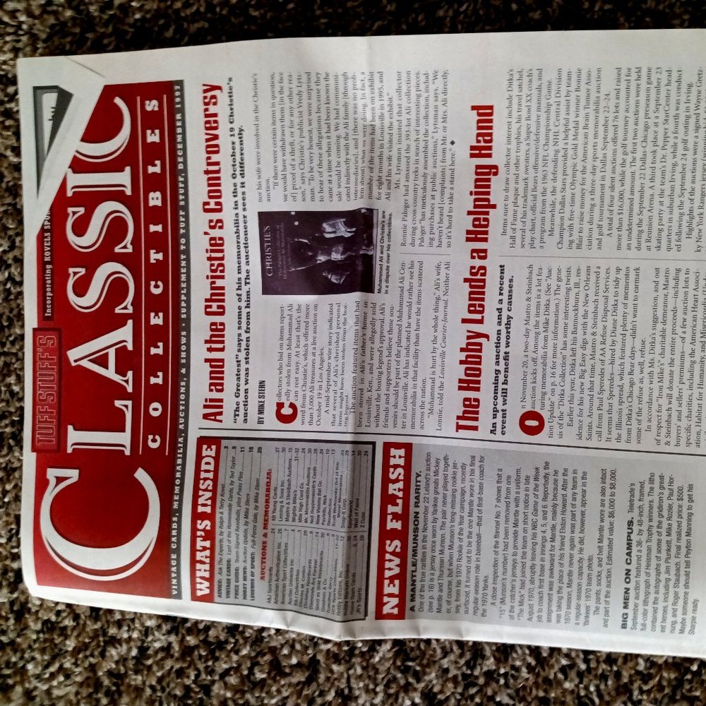 classic collections december 1997 newspaper